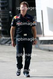 25.06.2011 Valencia, Spain,  Christian Horner (GBR), Red Bull Racing, Sporting Director  - Formula 1 World Championship, Rd 08, European Grand Prix, Saturday Practice