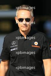 25.06.2011 Valencia, Spain,  Martin Whitmarsh (GBR), Team McLaren  - Formula 1 World Championship, Rd 08, European Grand Prix, Saturday Practice