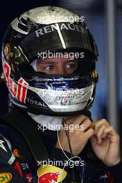 25.06.2011 Valencia, Spain,  Sebastian Vettel (GER), Red Bull Racing - Formula 1 World Championship, Rd 08, European Grand Prix, Saturday Practice