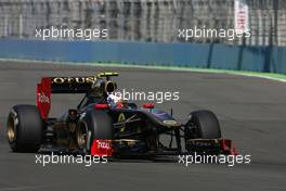 25.06.2011 Valencia, Spain,  Vitaly Petrov (RUS), Lotus Renalut F1 Team  - Formula 1 World Championship, Rd 08, European Grand Prix, Saturday Practice