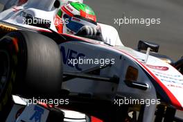25.06.2011 Valencia, Spain,  Sergio Pérez (MEX), Sauber F1 Team - Formula 1 World Championship, Rd 08, European Grand Prix, Saturday Qualifying
