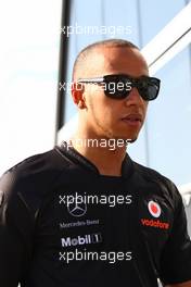 25.06.2011 Valencia, Spain,  Lewis Hamilton (GBR), McLaren Mercedes - Formula 1 World Championship, Rd 08, European Grand Prix, Saturday Practice