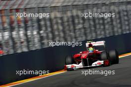 25.06.2011 Valencia, Spain,  Felipe Massa (BRA), Scuderia Ferrari  - Formula 1 World Championship, Rd 08, European Grand Prix, Saturday Practice