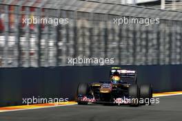 25.06.2011 Valencia, Spain,  Jaime Alguersuari (ESP), Scuderia Toro Rosso  - Formula 1 World Championship, Rd 08, European Grand Prix, Saturday Practice