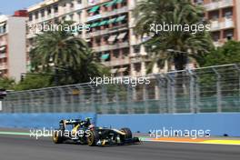 25.06.2011 Valencia, Spain,  Jarno Trulli (ITA), Team Lotus  - Formula 1 World Championship, Rd 08, European Grand Prix, Saturday Practice