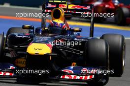 25.06.2011 Valencia, Spain,  Mark Webber (AUS), Red Bull Racing - Formula 1 World Championship, Rd 08, European Grand Prix, Saturday Qualifying