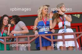 25.06.2011 Valencia, Spain,  girls at the circuit - Formula 1 World Championship, Rd 08, European Grand Prix, Saturday Practice