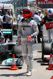 25.06.2011 Valencia, Spain,  Michael Schumacher (GER), Mercedes GP Petronas F1 Team - Formula 1 World Championship, Rd 08, European Grand Prix, Saturday Qualifying