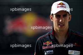 25.06.2011 Valencia, Spain,  Sébastien Buemi (SUI), Scuderia Toro Rosso - Formula 1 World Championship, Rd 08, European Grand Prix, Saturday Practice