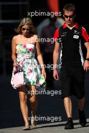 25.06.2011 Valencia, Spain,  Isabell Reis (GER) girlfriend of Timo Glock (GER) - Formula 1 World Championship, Rd 08, European Grand Prix, Saturday