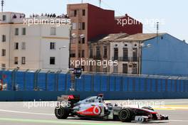 25.06.2011 Valencia, Spain,  Lewis Hamilton (GBR), McLaren Mercedes - Formula 1 World Championship, Rd 08, European Grand Prix, Saturday Qualifying