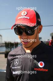 26.06.2011 Valencia, Spain,  Lewis Hamilton (GBR), McLaren Mercedes - Formula 1 World Championship, Rd 08, European Grand Prix, Sunday