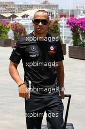 23.06.2011 Valencia, Spain,  Lewis Hamilton (GBR), McLaren Mercedes - Formula 1 World Championship, Rd 08, European Grand Prix, Thursday
