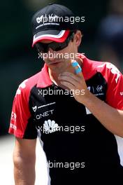 23.06.2011 Valencia, Spain,  Timo Glock (GER), Marussia Virgin Racing - Formula 1 World Championship, Rd 08, European Grand Prix, Thursday