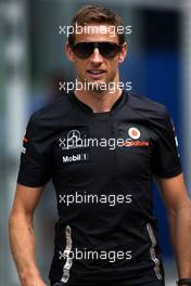 23.06.2011 Valencia, Spain,  Jenson Button (GBR), McLaren Mercedes - Formula 1 World Championship, Rd 08, European Grand Prix, Thursday