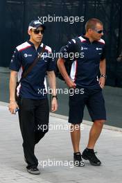 23.06.2011 Valencia, Spain,  Pastor Maldonado (VEN), Williams F1 Team  - Formula 1 World Championship, Rd 08, European Grand Prix, Thursday