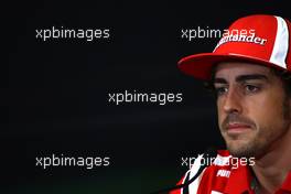23.06.2011 Valencia, Spain,  Fernando Alonso (ESP), Scuderia Ferrari - Formula 1 World Championship, Rd 08, European Grand Prix, Thursday Press Conference
