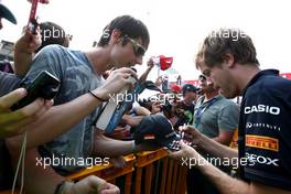 23.06.2011 Valencia, Spain,  Sebastian Vettel (GER), Red Bull Racing - Formula 1 World Championship, Rd 08, European Grand Prix, Thursday