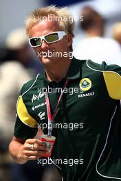 23.06.2011 Valencia, Spain,  Heikki Kovalainen (FIN), Team Lotus - Formula 1 World Championship, Rd 08, European Grand Prix, Thursday