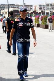 23.06.2011 Valencia, Spain,  Mark Webber (AUS), Red Bull Racing - Formula 1 World Championship, Rd 08, European Grand Prix, Thursday