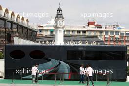 23.06.2011 Valencia, Spain,  Paddock atmosphere - Formula 1 World Championship, Rd 08, European Grand Prix, Thursday