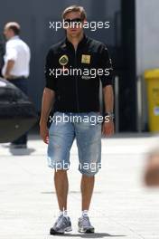 23.06.2011 Valencia, Spain,  Vitaly Petrov (RUS), Lotus Renalut F1 Team  - Formula 1 World Championship, Rd 08, European Grand Prix, Thursday