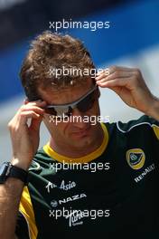 23.06.2011 Valencia, Spain,  Jarno Trulli (ITA), Team Lotus - Formula 1 World Championship, Rd 08, European Grand Prix, Thursday