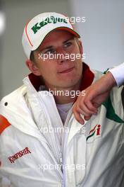 08.07.2011 Silverstone, UK, England,  Nico Hulkenberg (GER), Force India F1 Team, Test Driver - Formula 1 World Championship, Rd 09, British Grand Prix, Friday Practice