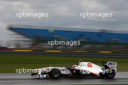 08.07.2011 Silverstone, UK, England,  Kamui Kobayashi (JAP), Sauber F1 Team - Formula 1 World Championship, Rd 09, British Grand Prix, Friday Practice