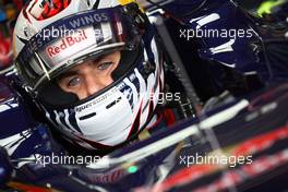 08.07.2011 Silverstone, UK, England,  Jaime Alguersuari (ESP), Scuderia Toro Rosso - Formula 1 World Championship, Rd 09, British Grand Prix, Friday Practice