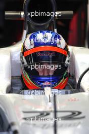 08.07.2011 Silverstone, UK, England,  Daniel Ricciardo (AUS) Hispania Racing Team, HRT  - Formula 1 World Championship, Rd 09, British Grand Prix, Friday Practice