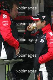08.07.2011 Silverstone, UK, England,  Timo Glock (GER), Virgin Racing  - Formula 1 World Championship, Rd 09, British Grand Prix, Friday Practice