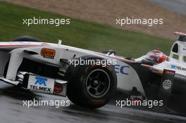 08.07.2011 Silverstone, UK, England,  Kamui Kobayashi (JAP), Sauber F1 Team - Formula 1 World Championship, Rd 09, British Grand Prix, Friday Practice