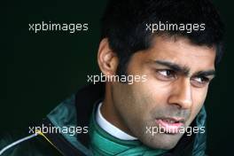 08.07.2011 Silverstone, UK, England,  Karun Chandhok (IND), test driver, Lotus F1 Team - Formula 1 World Championship, Rd 09, British Grand Prix, Friday Practice