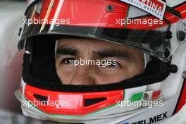 08.07.2011 Silverstone, UK, England,  Sergio Perez (MEX), Sauber F1 Team  - Formula 1 World Championship, Rd 09, British Grand Prix, Friday Practice