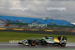 08.07.2011 Silverstone, UK, England,  Heikki Kovalainen (FIN), Team Lotus - Formula 1 World Championship, Rd 09, British Grand Prix, Friday Practice