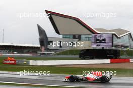 08.07.2011 Silverstone, UK, England,  Daniel Ricciardo (AUS) Hispania Racing Team, HRT - Formula 1 World Championship, Rd 09, British Grand Prix, Friday Practice