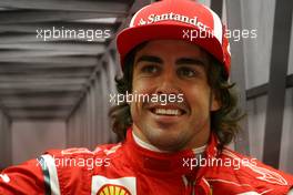 08.07.2011 Silverstone, UK, England,  Fernando Alonso (ESP), Scuderia Ferrari  - Formula 1 World Championship, Rd 09, British Grand Prix, Friday Practice