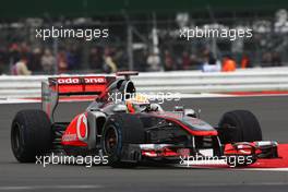 08.07.2011 Silverstone, UK, England,  Lewis Hamilton (GBR), McLaren Mercedes  - Formula 1 World Championship, Rd 09, British Grand Prix, Friday Practice