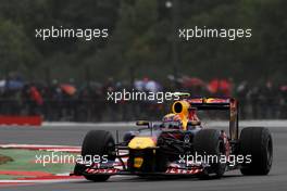 08.07.2011 Silverstone, UK, England,  Mark Webber (AUS), Red Bull Racing  - Formula 1 World Championship, Rd 09, British Grand Prix, Friday Practice