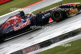 08.07.2011 Silverstone, UK, England,  Jaime Alguersuari (ESP), Scuderia Toro Rosso  - Formula 1 World Championship, Rd 09, British Grand Prix, Friday Practice