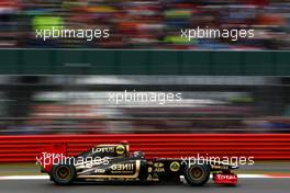 08.07.2011 Silverstone, UK, England,  Nick Heidfeld (GER), Lotus Renault F1 Team  - Formula 1 World Championship, Rd 09, British Grand Prix, Friday Practice