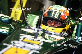08.07.2011 Silverstone, UK, England,  Karun Chandhok (IND)  - Formula 1 World Championship, Rd 09, British Grand Prix, Friday Practice