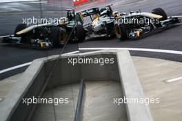 08.07.2011 Silverstone, UK, England,  Karun Chandhok (IND) - Formula 1 World Championship, Rd 09, British Grand Prix, Friday Practice