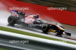 08.07.2011 Silverstone, UK, England,  Sebastien Buemi (SUI), Scuderia Toro Rosso  - Formula 1 World Championship, Rd 09, British Grand Prix, Friday Practice