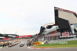 10.07.2011 Silverstone, UK, England,  The Grid - Formula 1 World Championship, Rd 09, British Grand Prix, Sunday Pre-Race Grid