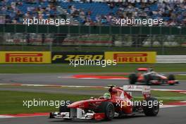 10.07.2011 Silverstone, UK, England,  Felipe Massa (BRA), Scuderia Ferrari - Formula 1 World Championship, Rd 09, British Grand Prix, Sunday Race