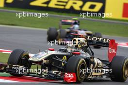 10.07.2011 Silverstone, UK, England,  Nick Heidfeld (GER), Lotus Renault GP - Formula 1 World Championship, Rd 09, British Grand Prix, Sunday Race
