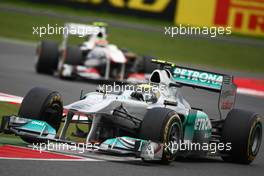 10.07.2011 Silverstone, UK, England,  Nico Rosberg (GER), Mercedes GP Petronas F1 Team - Formula 1 World Championship, Rd 09, British Grand Prix, Sunday Race