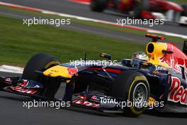 10.07.2011 Silverstone, UK, England,  Sebastian Vettel (GER), Red Bull Racing - Formula 1 World Championship, Rd 09, British Grand Prix, Sunday Race